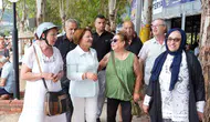 Akbük halkı bayramlaşma töreninde bir araya geldi