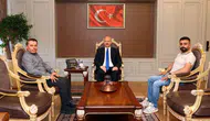 Adıyaman Valisi Küçük yeni görevinde basını ağırladı