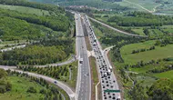 Bolu geçişinde bayram hareketliliği erkenden başladı