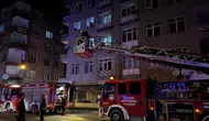 Kayseri'de gece yarısı apartman bodrumunda yangın paniği