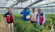Simavlı üreticiler topraksız tarım ile verimi artırmayı hedefliyor