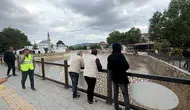 Turhal'da Yeşilırmak alarmı Su seviyesi hızla yükseliyor
