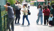 Kayseri Hayvanat Bahçesi bayram tatilinde ziyaretçi akınına uğradı