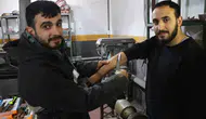 Sivas bıçağının keskinliği kol kılları üzerinde test edildi