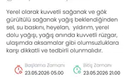 Denizli'de cumartesi günü dışarı çıkacaklar dikkat