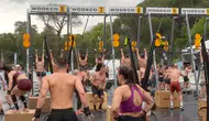 Alsancak Fitness Festivali yağmura teslim olmadı