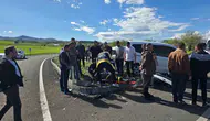 Bingöl yolunda kaza sonucu dört kişi hastaneye kaldırıldı