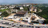 Umuttepe Kampüsü'ndeki dev cami ve otopark projesinde sona yaklaşıldı