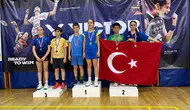 Erzincanlı genç raketler Avrupa kürsüsüne çıktı
