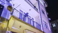 Aksaray’da korku dolu anlar Eski sevgili kapıyı kırınca balkona kaçtı