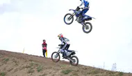 Motokrosun yıldızları Afyonkarahisar pistinde ter döküyor