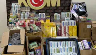 İzmir Bornova'da büyük kaçak tütün operasyonu