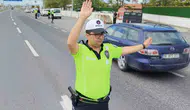Aksaray yollarında bayram dönüşü mesaisi
