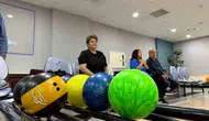 Çorumlu anneler bowling salonunda stres attı