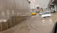 Bolu sağanak yağışla sular altında kaldı