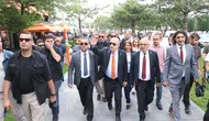 Ümit Özdağ Kayseri sanayicisi ve esnafıyla bir araya geldi