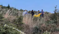 Gebze’de yürüyüş yolunda acı manzara