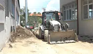 Isparta'da kanalizasyon hattında göçük Bir işçi toprak altında kaldı