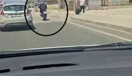 Hatay trafiğinde tek teker şovu yapan sürücüye ağır fatura