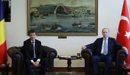 Erdoğan ve Romanya lideri İstanbul Tersanesi’nde buluştu