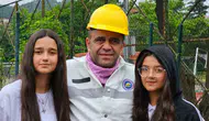 Madenciler mesai çıkışı çocuklarını okulda şaşırttı