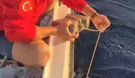 Kuşadası açıklarında vicdansızlığın böylesi görüldü