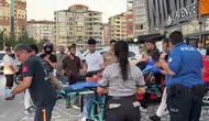 Kayseri’de AVM önünde bıçaklı saldırı