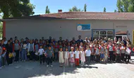 Tomarza’da karne günü öğrenciler ve protokol bir araya geldi
