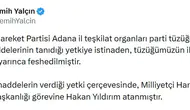 MHP Adana teşkilatında görev değişikliği