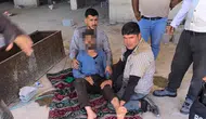 Besni ilçesinde inşaat işçisi üçüncü kattan zemine çakıldı