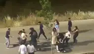 Adıyaman'da düğün konvoyunda tekme tokat kavga çıktı
