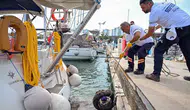 Mersin Marina'da deniz dibinden çıkanlar şaşkınlık yarattı