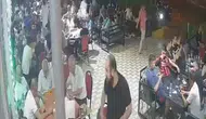 Diyarbakır'da gece vakti dehşet anları kameraya yansıdı