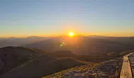 Nemrut Dağı ziyaretçi akınına uğruyor