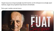 İletişim Başkanı Duran'dan Fuat Sezgin'e vefa mesajı