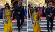 Cem Yılmaz ve Ahu Yağtu oğullarının mezuniyetinde bir araya geldi