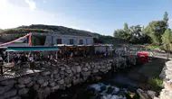 Kayseri'de bir asırlık değirmen restoran oldu