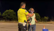 Polise selam vermeye gitti 3.28 promil alkollü yakalandı
