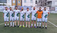 Ağrı kurumlar arası futbol liginde şampiyonluk Türk Şeker Spor'un