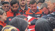 Görevi başında hayatını kaybeden AFAD personeli Bolu’da toprağa verildi