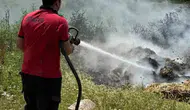 Bolu Dörtdivan’da saman yangını paniği