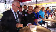 Yozgat meydanında Muharrem bereketi