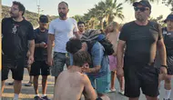 Bodrum’da dizi seti çalışanları ve market personeli arasında kanlı kavga