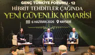 Gençler Kayseri'de güvenlik ve terörsüz Türkiye için toplandı