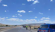 Kilis yolunda sürücü kontrolü kaybetti şarampole uçtu
