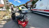 Karaman’da kavşak kazası Elektrikli bisikletten düşen anne ve kızı yaralandı