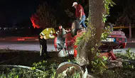 Kütahya'da gece yarısı kaza 4 kişi yaralandı