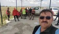 Karapınar çiftçisi ürününü korumak için sahaya indi