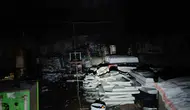 Kızıltepe sanayisinde yalıtım atölyesi alevlere teslim oldu