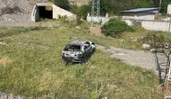 Kastamonu yolunda kaza sonrası otomobil küle döndü